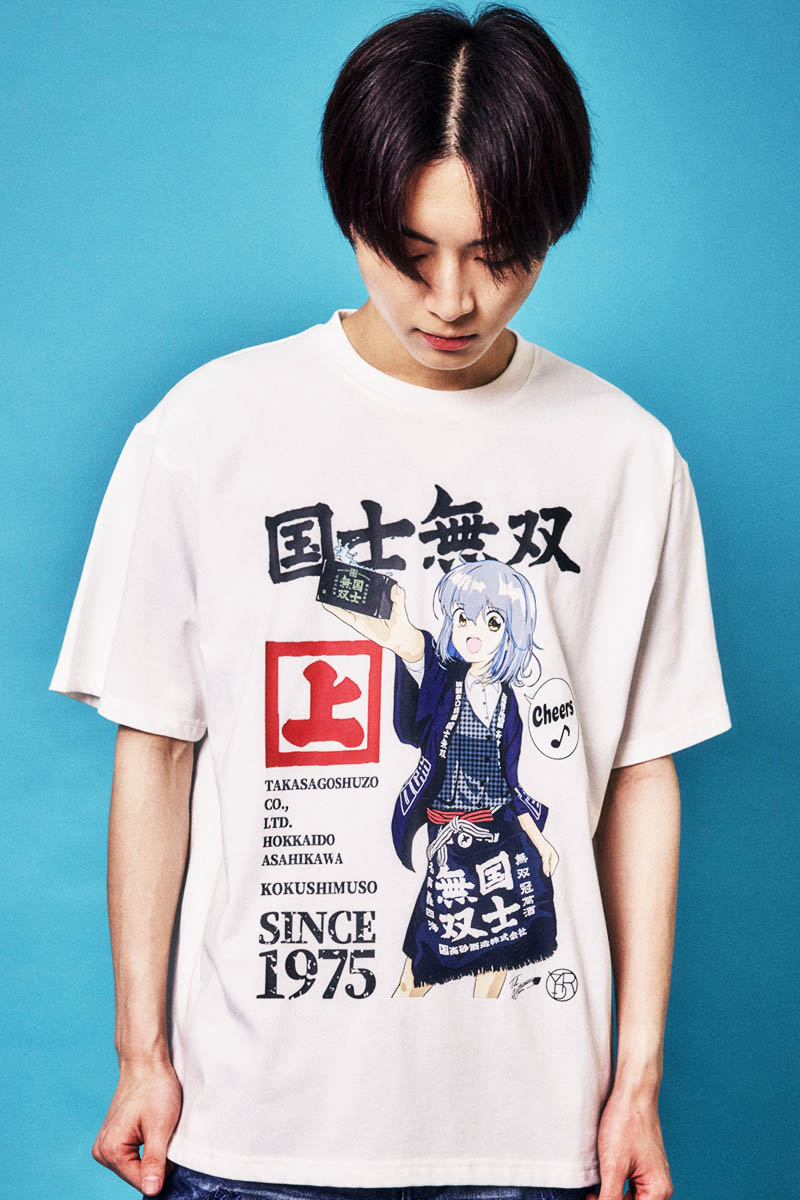 国士無双×YOIDORE(ヨイドレ) どれみちゃんTEE - White