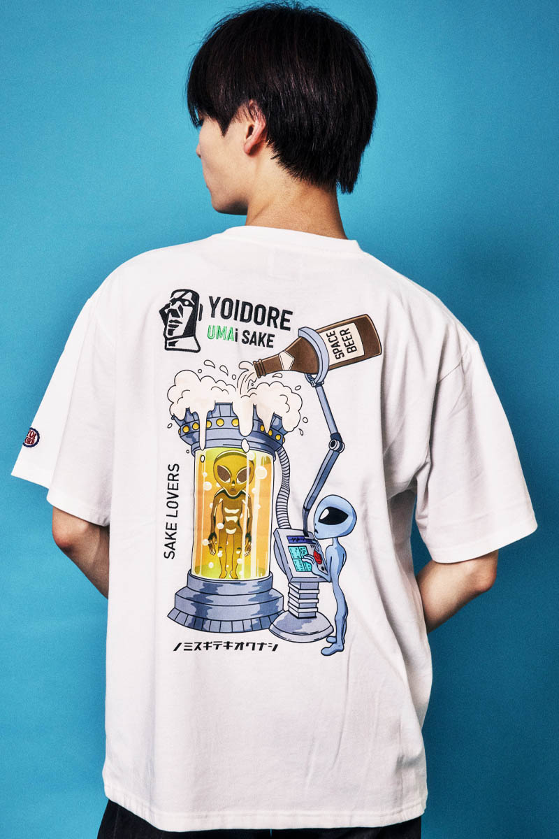 月刊ムー×YOIDORE(ヨイドレ) コラボTEE - White