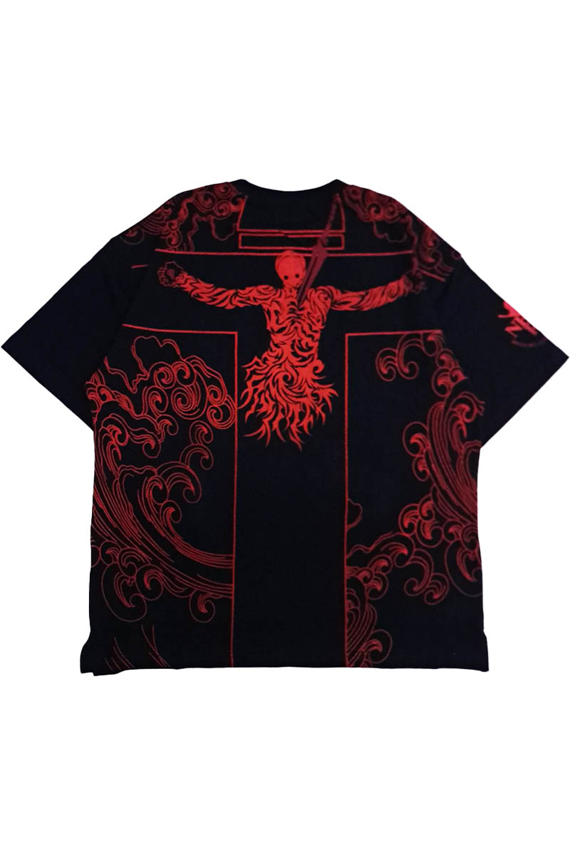EVANGELION x 錦 トライバルリリスTシャツ - Black