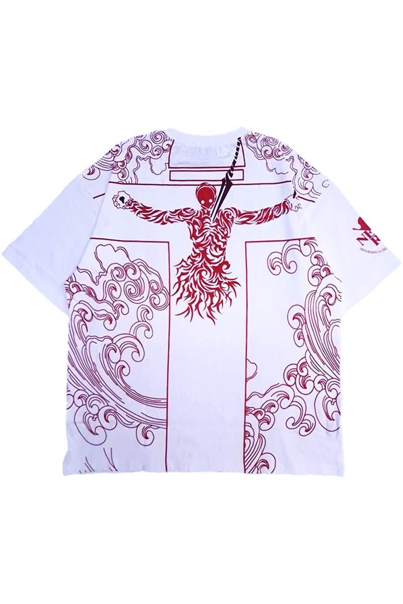 EVANGELION x 錦 トライバルリリスTシャツ - White