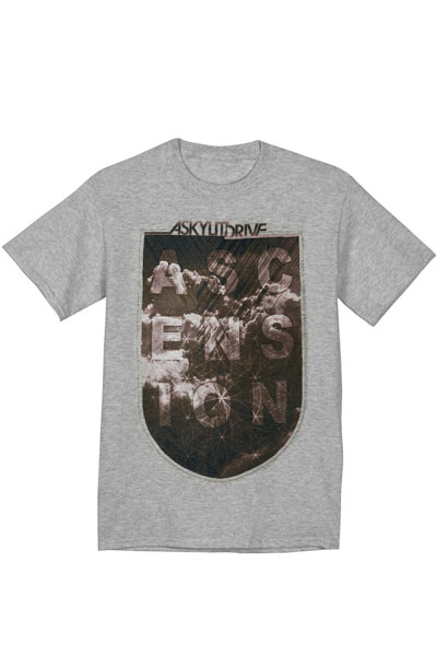 A SKYLIT DRIVE Skyfall Heather Grey T-Shirt