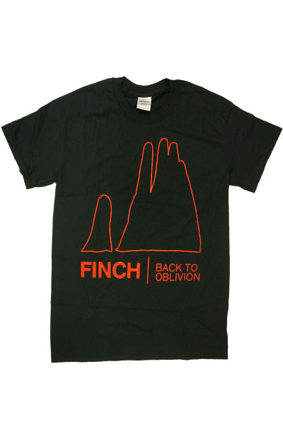 FINCH　Hand Heather RED T-Shirt