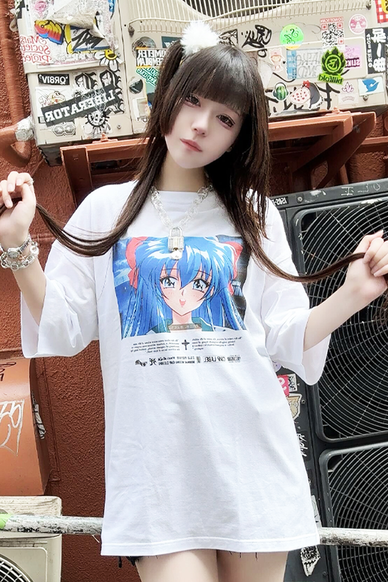CMP LABEL (シーエムピー・レーベル)  それじゃ、さよなら。 oversized T-shirt