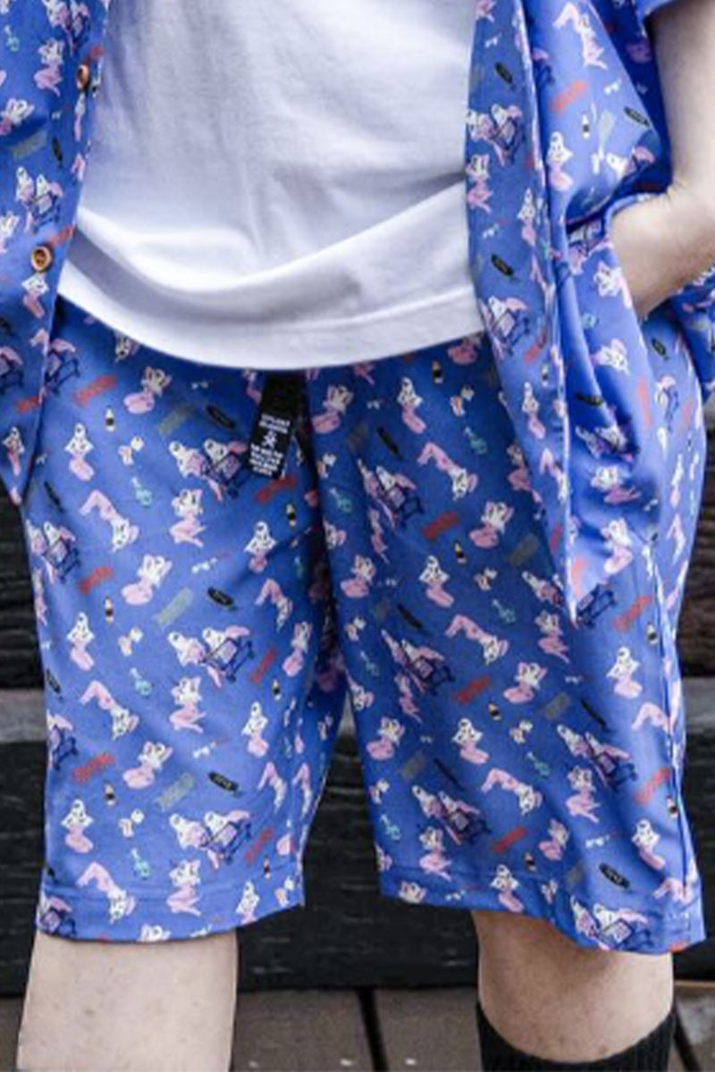 SABBAT13(サバトサーティーン)SPOOKY GIRL SHORTS(BLUE)
