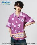 【予約商品】ジョジョの奇妙な冒険xglamb(グラム) E・Costello’s Stand Shirt - Purple