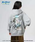 【予約商品】ジョジョの奇妙な冒険xglamb(グラム) F・F Hoodie - Gray