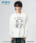 【予約商品】ジョジョの奇妙な冒険xglamb(グラム) E・Alnino Sweat - White