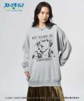 【予約商品】ジョジョの奇妙な冒険xglamb(グラム) E・Alnino Sweat - Gray