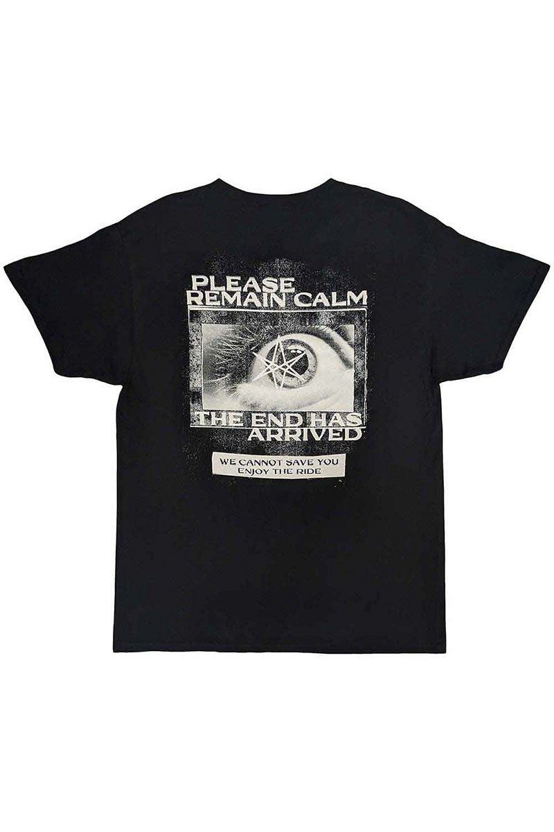 【予約商品】BRING ME THE HORIZON バンドTシャツ ユニセックス : REMAIN CALM (BACK PRINT)