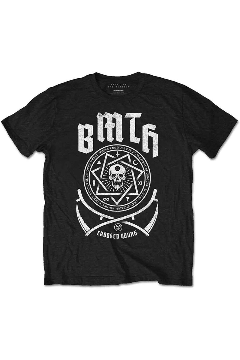【予約商品】BRING ME THE HORIZON バンドTシャツ ユニセックス : CROOKED