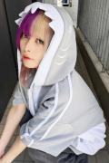 PSYCHO NATION (サイコ・ネーション) サメ切替ZIPパーカー - Gray