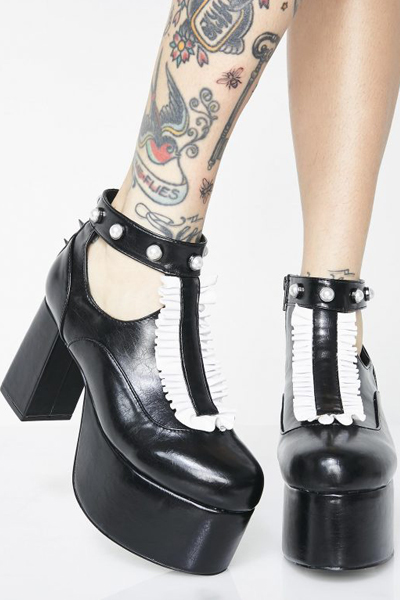 DISTURBIA CLOTHING Lolita Platform Shoes