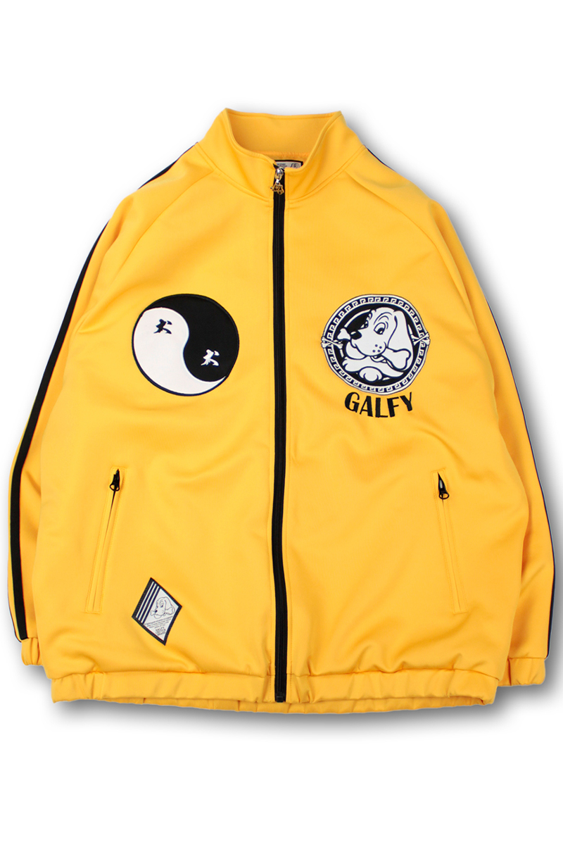 GALFY (ガルフィー) 少林寺犬法トラックジャケット YELLOW GALFY (ガルフィー) 少林寺犬法トラックジャケット YELLOW