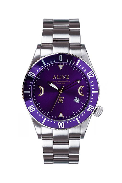 ALIVE GRAVITY Silver / Purple