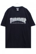THRASHER TH91218 Dot HOMETOWN BLACK/WHITE