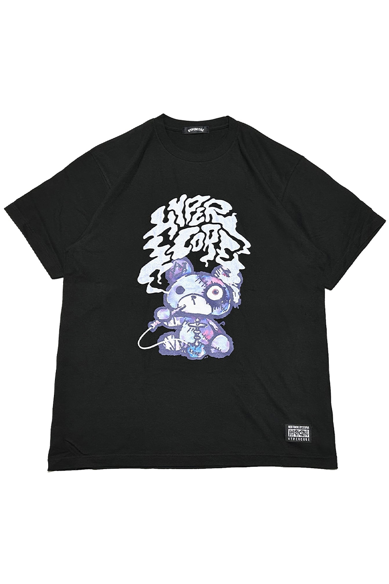 HYPER CORE(ハイパーコア) T-400 SICKS CHILL BEAR Tシャツ BLACK