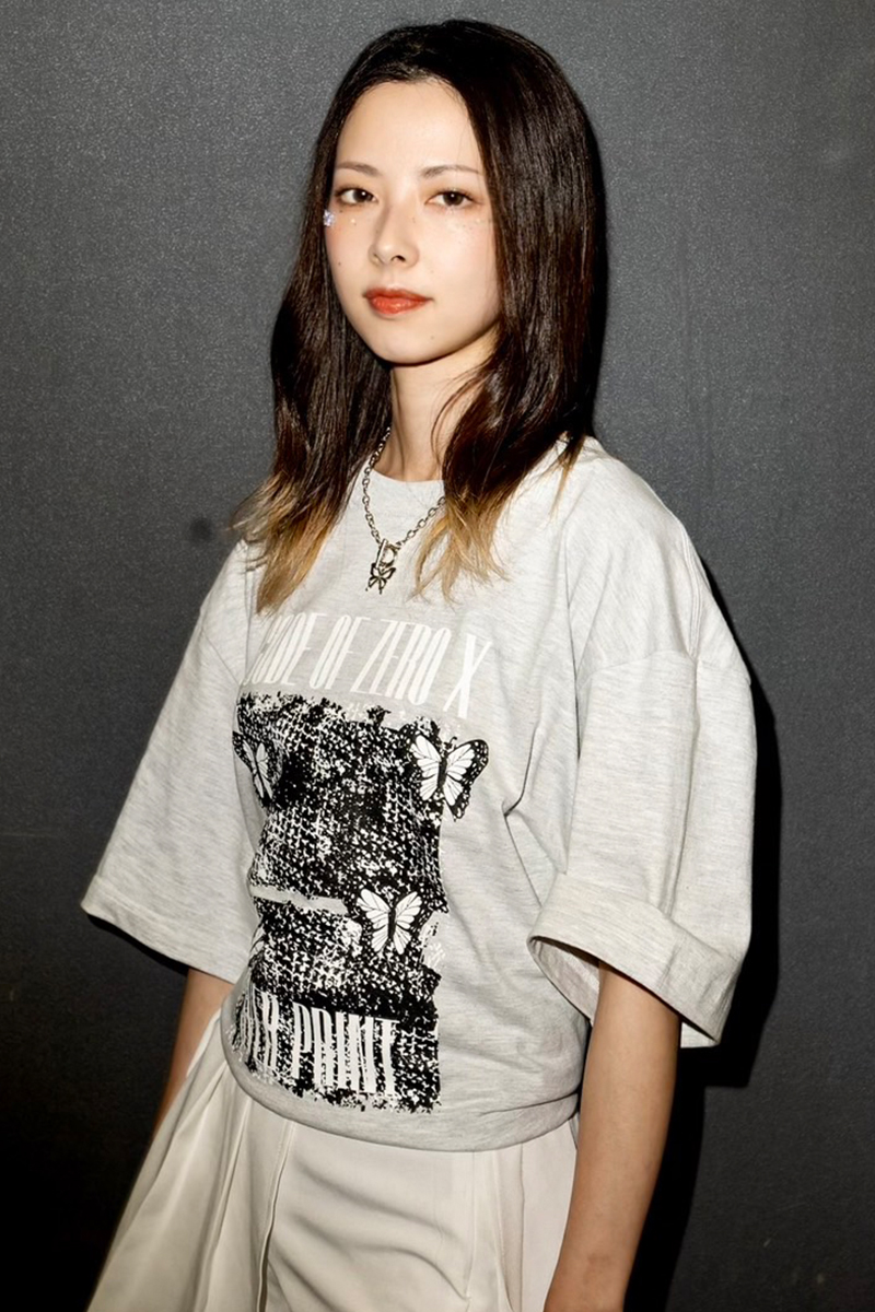 【予約商品】CODE OF ZERO X × over print × GEKIROCK CLOTHINGコラボTシャツ ASH GRAY