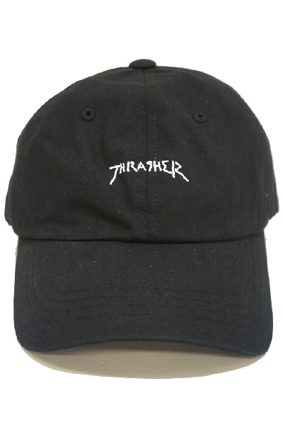 THRASHER 16TH-C26 WASH CAP BLACK