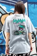 MAGICAL MOSH MISFITS (マジカルモッシュミスフィッツ) RIDE ZOMBIES TEE - BLUE