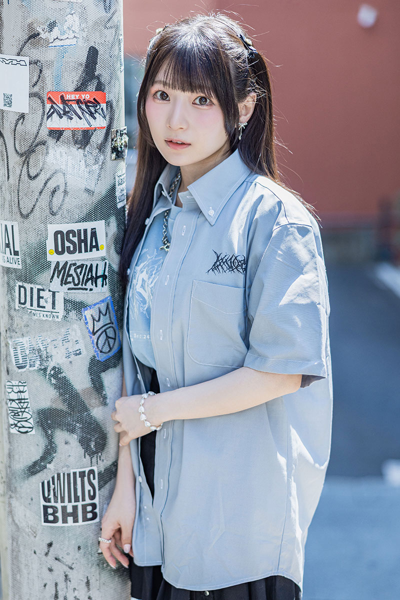 【予約商品】青木陽菜×Am10:24×GEKIROCK CLOTHINGスペシャル・コラボ・シャツ