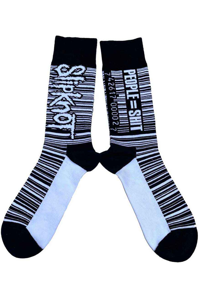 SLIPKNOT UNISEX ANKLE SOCKS: BARCODE (UK SIZE 7 - 11)