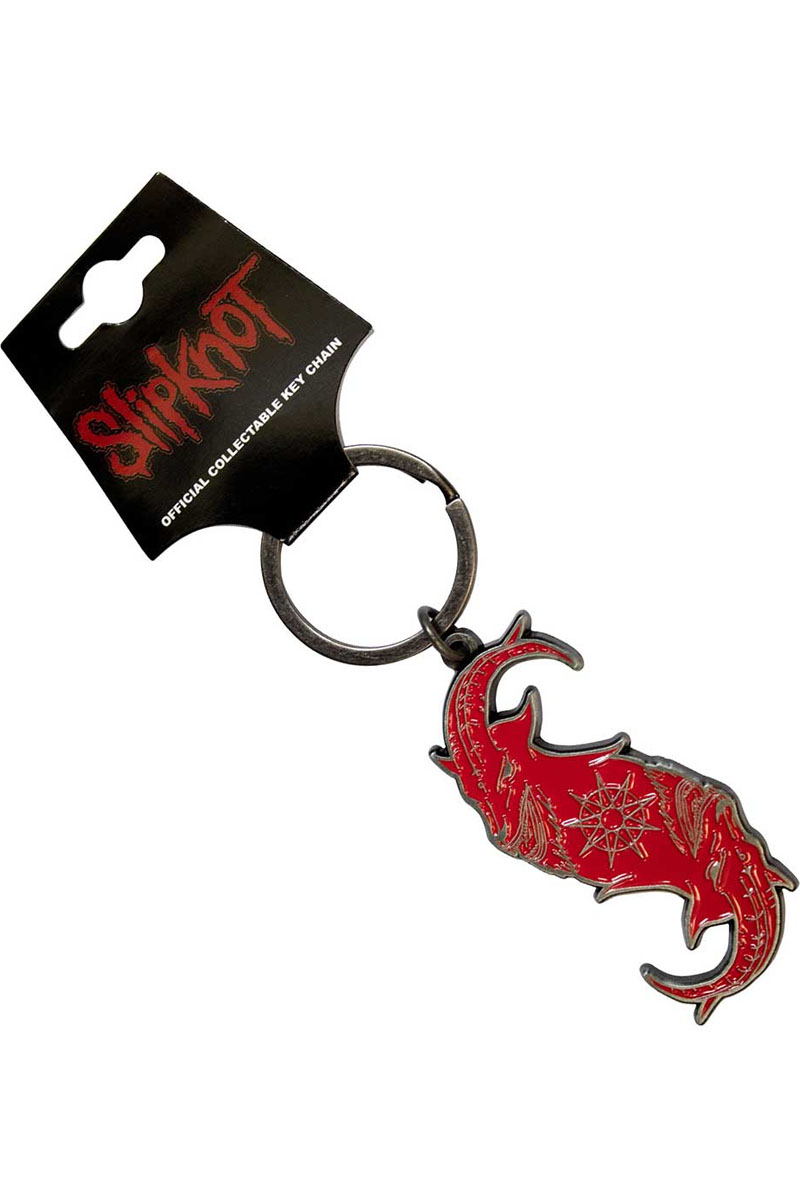 【予約商品】SLIPKNOT KEYCHAIN: RED GOAT S