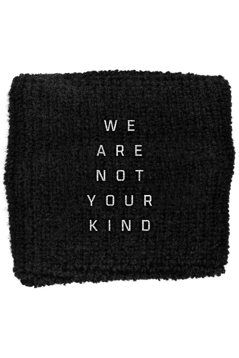 【予約商品】SLIPKNOT EMBROIDERED WRISTBAND: WE ARE NOT YOUR KIND