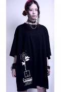 KAVANE Clothing "Fame"OVERSIZE CUTSEW(BLK)