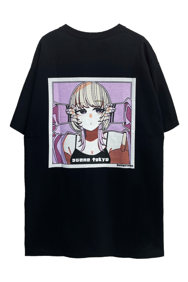 SCENE TOKYO (シーントウキョウ) NFT girl S/S BLACK