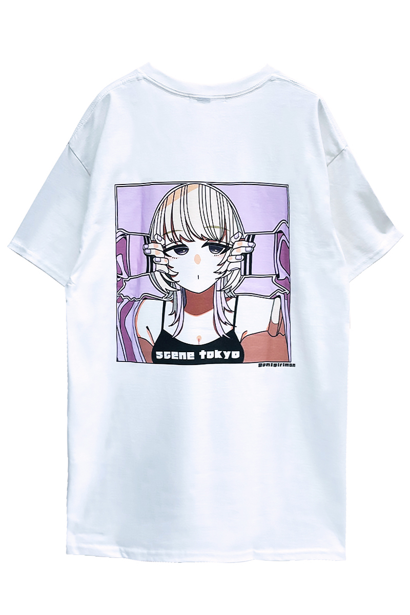 SCENE TOKYO (シーントウキョウ) NFT girl S/S WHITE