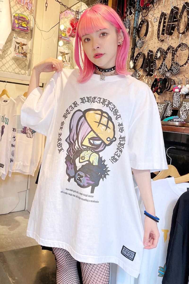 HYPER CORE(ハイパーコア) MELON PAIN Tシャツ WHITE