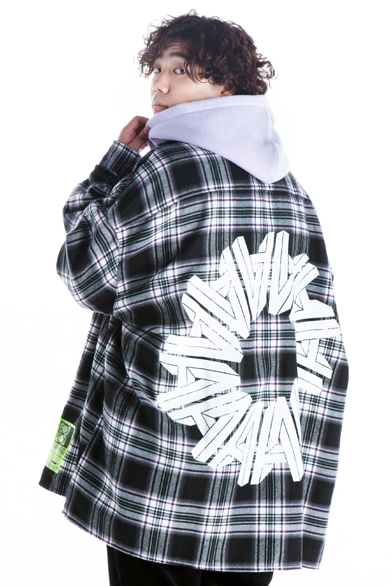 HEDWiNG Big Silhouette Plaid Shirt
