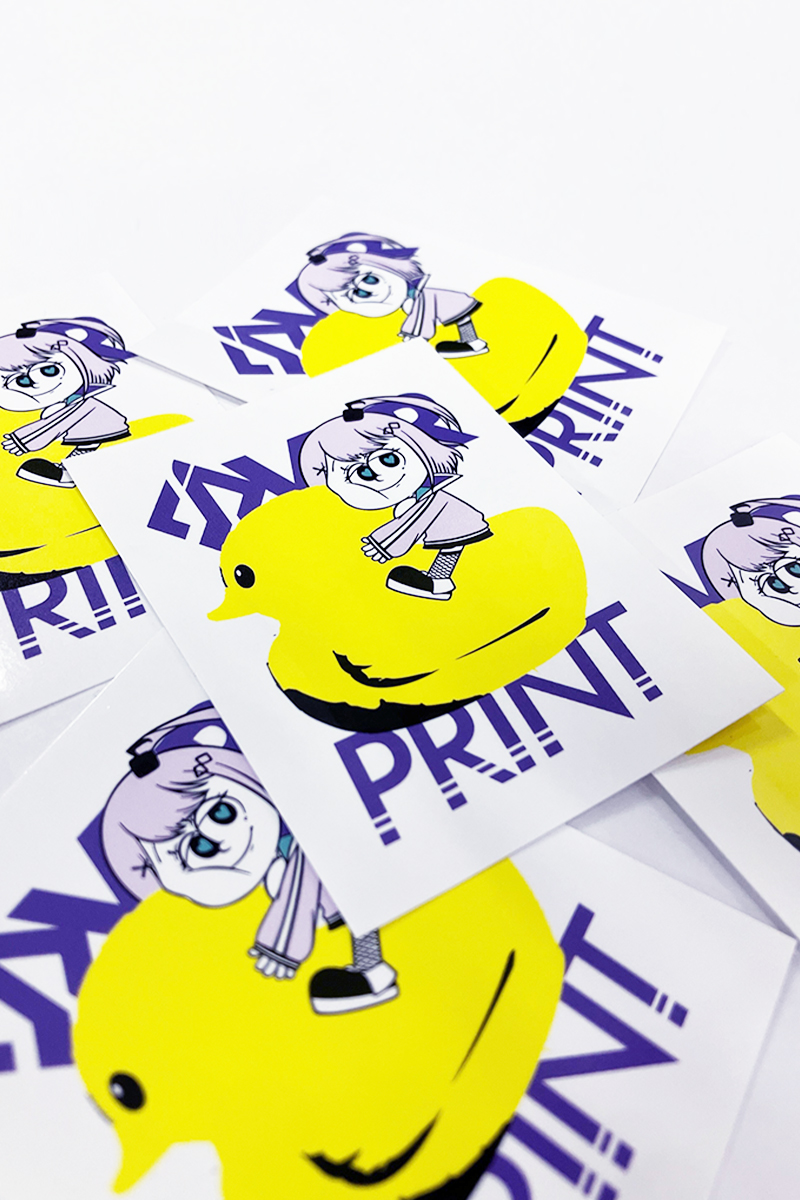 音ノ乃のの×over print×ゲキクロ  コラボ・ステッカーセット(5枚入り) - Bセット