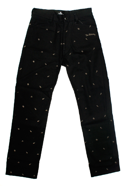 Subciety WORK PANTS -CLASSIC- FULL EMBROIDERY BLK