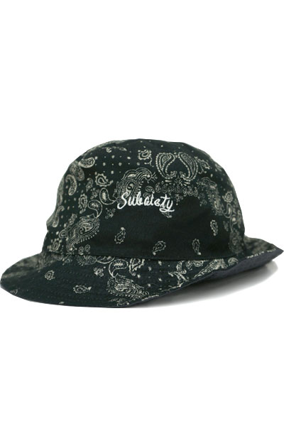 Subciety REVERSIBLE HAT-Conductor- CHA/BLK PAI