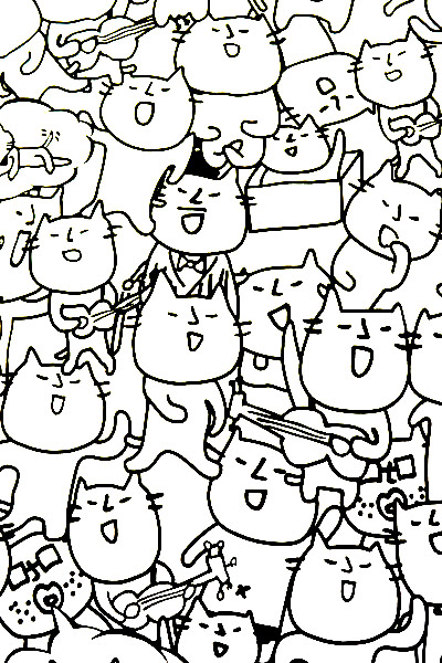 （ブランドロゴ）の人気ランキング アルカラ ねこDEにゃんにゃん2Tシャツ / ロックファッション ミュージシャン