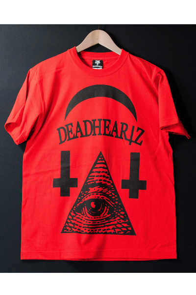 DEADHEARTZ “WORLD”TEES RED