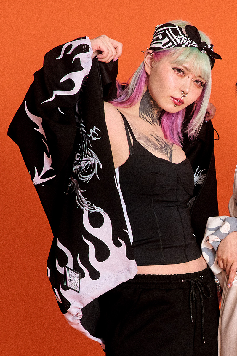 予約商品】GALFY 二代目卍SETUP BLACK / ロックファッション 予約商品】GALFY 二代目卍SETUP BLACK / ロックファッション