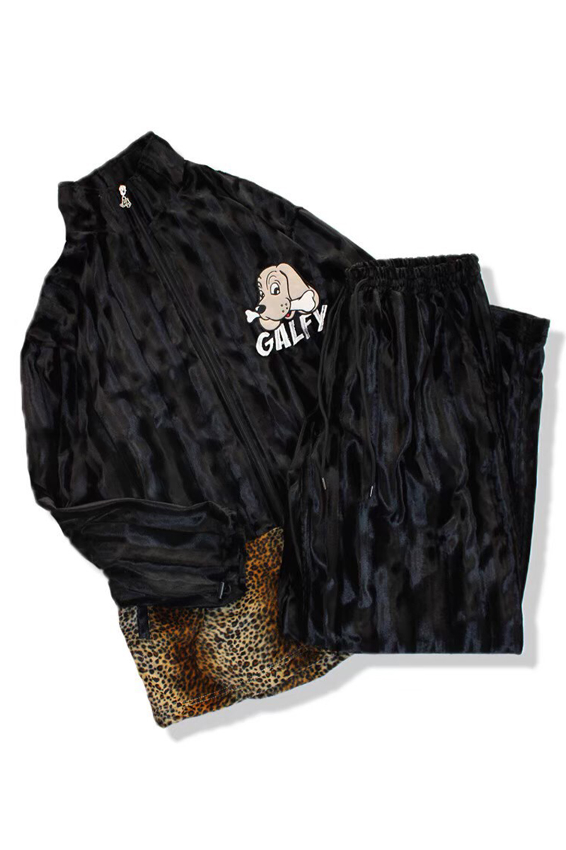 GALFY 元祖チンピラ SETUP BLACK ラメ / ロックファッション GALFY 元祖チンピラ SETUP BLACK ラメ / ロックファッション