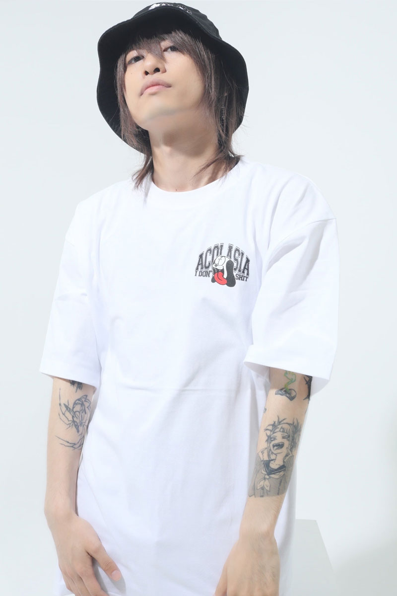 acOlaSia (アコレイジア) HUNGRY tee WHITE