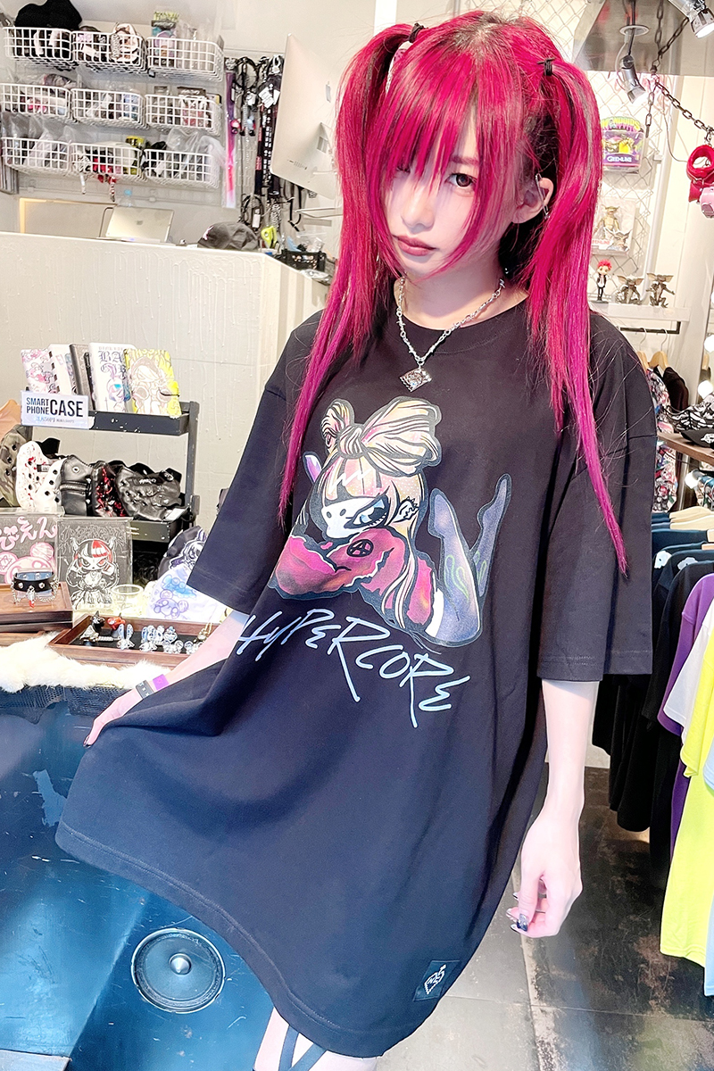 HYPER CORE PiSTOLTシャツ　BLACK