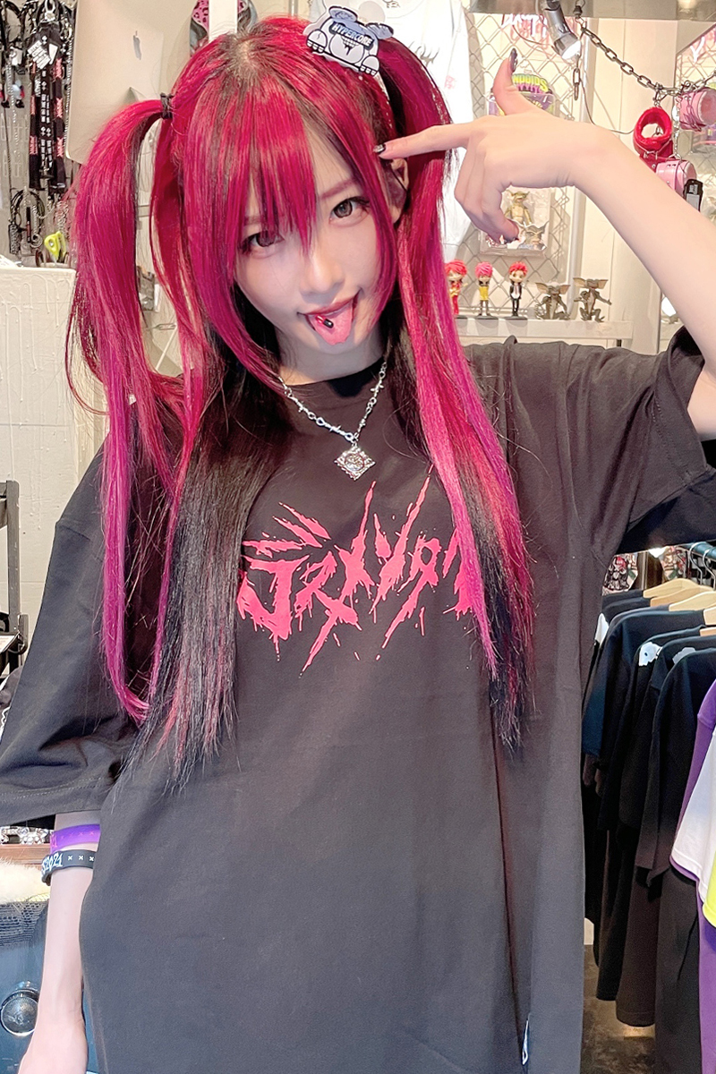 HYPER CORE デスメンタルTシャツ　RED
