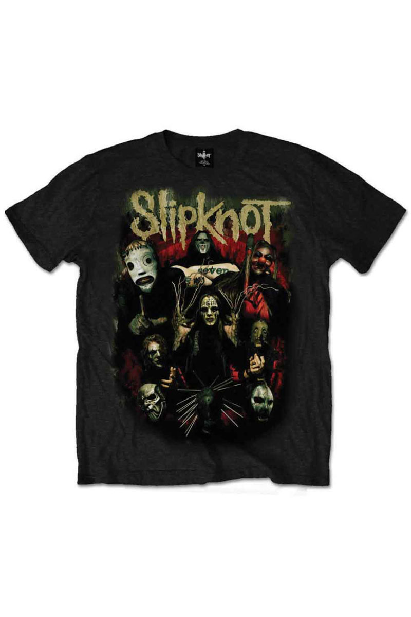 SLIPKNOT バンドTシャツ ユニセックス : COME PLAY DYING (BACK PRINT)