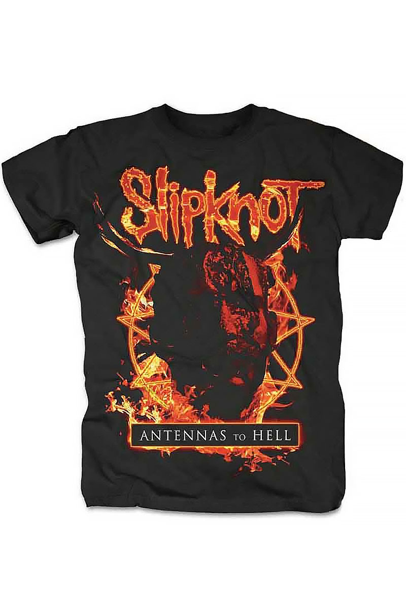 【予約商品】SLIPKNOT バンドTシャツ ユニセックス : ANTENNAS TO HELL