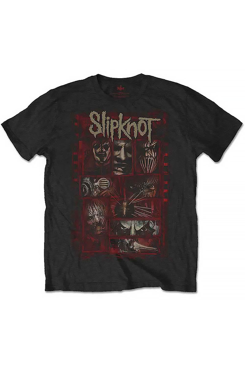 【予約商品】SLIPKNOT バンドTシャツ ユニセックス : SKETCH BOXES (BACK PRINT)
