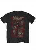 【予約商品】SLIPKNOT バンドTシャツ ユニセックス : SKETCH BOXES (BACK PRINT)