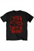 【予約商品】SLIPKNOT バンドTシャツ ユニセックス : WANYK RED PATCH (BACK PRINT)