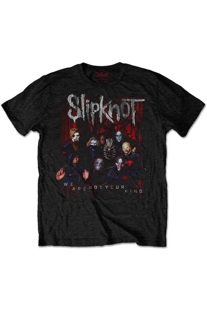 【予約商品】SLIPKNOT バンドTシャツ ユニセックス : WANYK GROUP PHOTO (BACK PRINT)