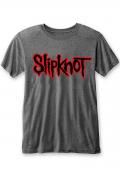 【予約商品】SLIPKNOT バンドTシャツ ユニセックス : LOGO (BURNOUT)