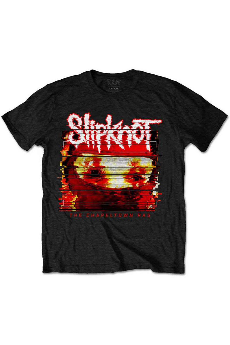 【予約商品】SLIPKNOT バンドTシャツ ユニセックス : CHAPELTOWN RAG GLITCH (BACK PRINT)